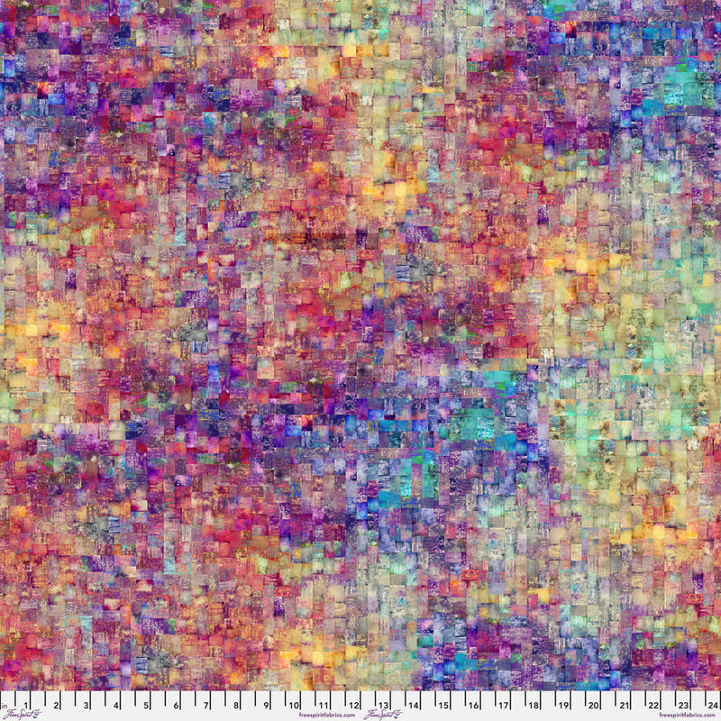 PRE-Order-Tim Holtz- Electric Elements- Fragments PWTH338.ECCENTRIC- Half Yard- April 2027