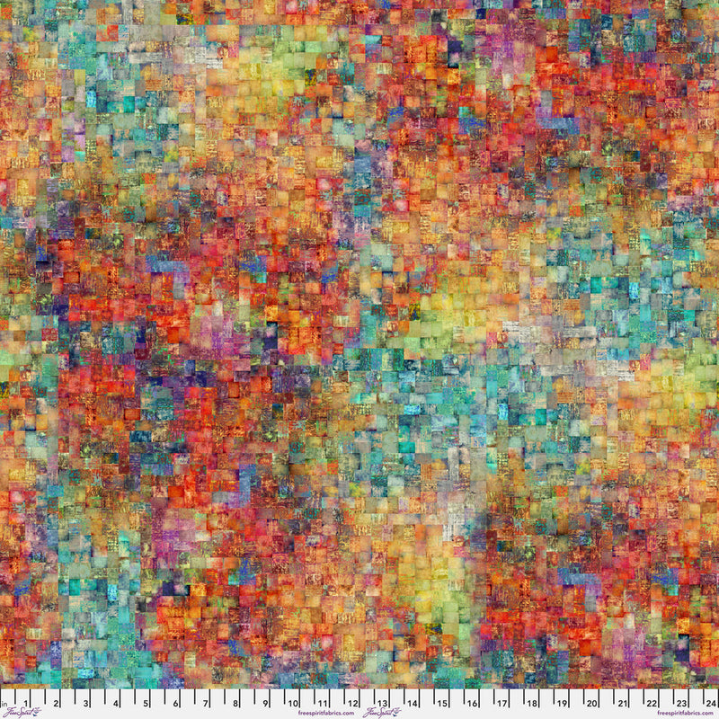 PRE-Order-Tim Holtz- Electric Elements- Fragments PWTH338.JUXTAPOSITION- Half Yard- April 2027