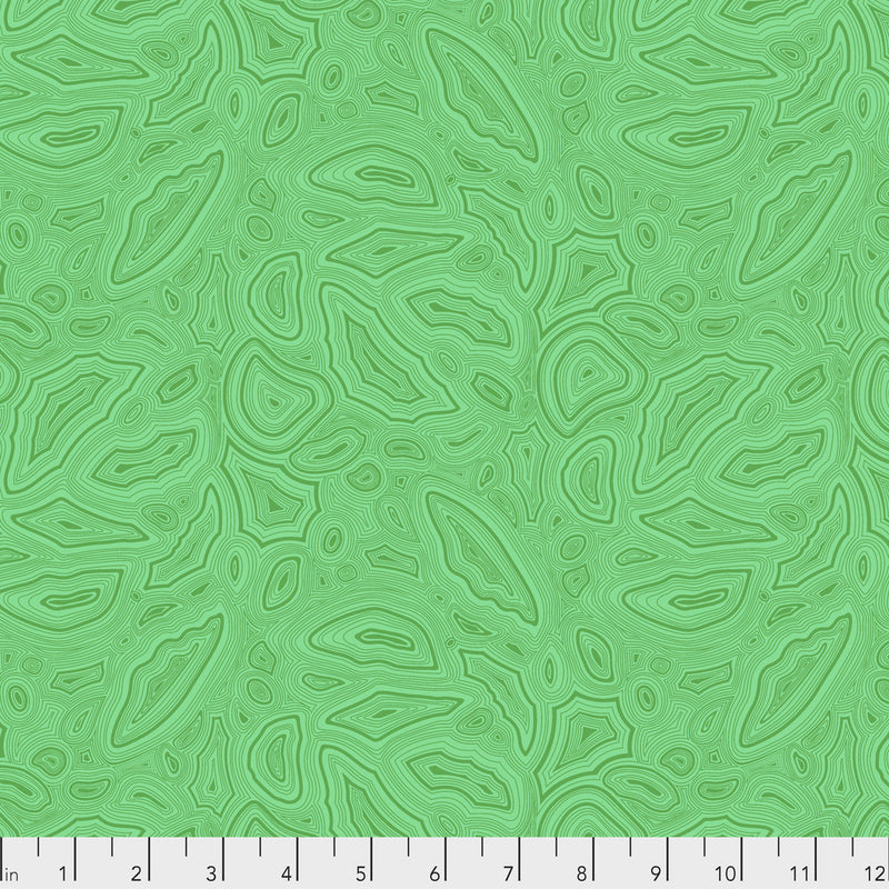 Tula Pink- True Colors Mineral- PWTP148.EMERALD- Half Yard