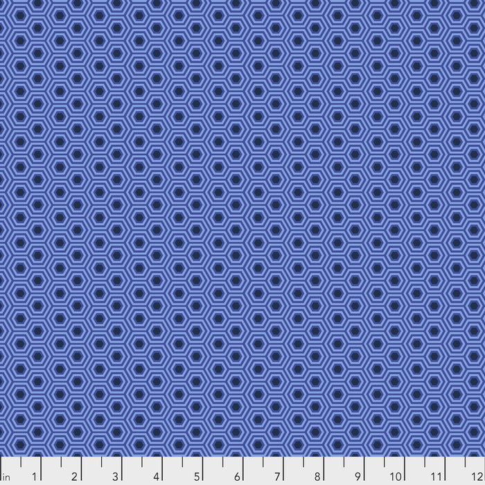 Tula Pink- True Colors Hexy- PWTP150.DEEPSEA- Half Yard