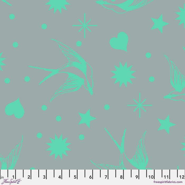 Tula Pink Neon True Colors- Fairy Flakes PWTP157.SPIRIT- Half Yard