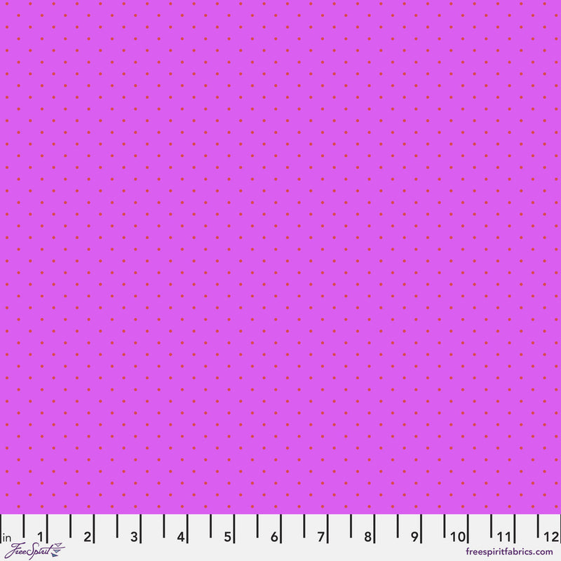 Tula Pink Tiny True Colors- Tiny Dots- PWTP185.THISTLE- Half Yard