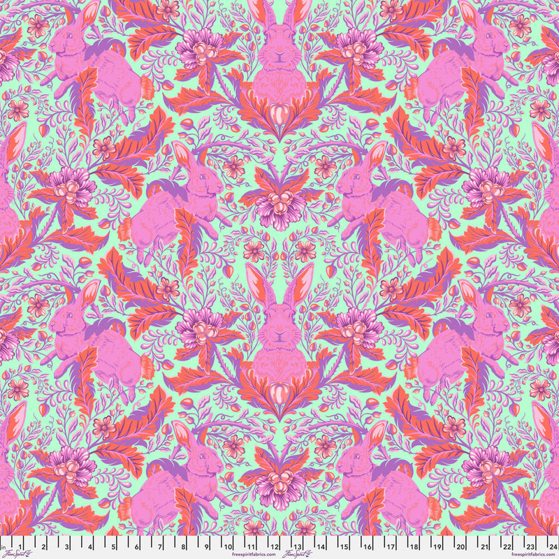 Tula Pink Full Moon Forest II- Hoppy Go Lucky PWTP246.BLOSSOM- Half Yard- April 2025