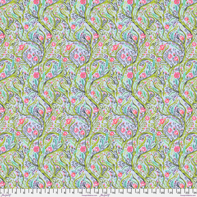 Tula Pink Full Moon Forest II- Branch Manager PWTP247.STARLIGHT- Half Yard- April 2025