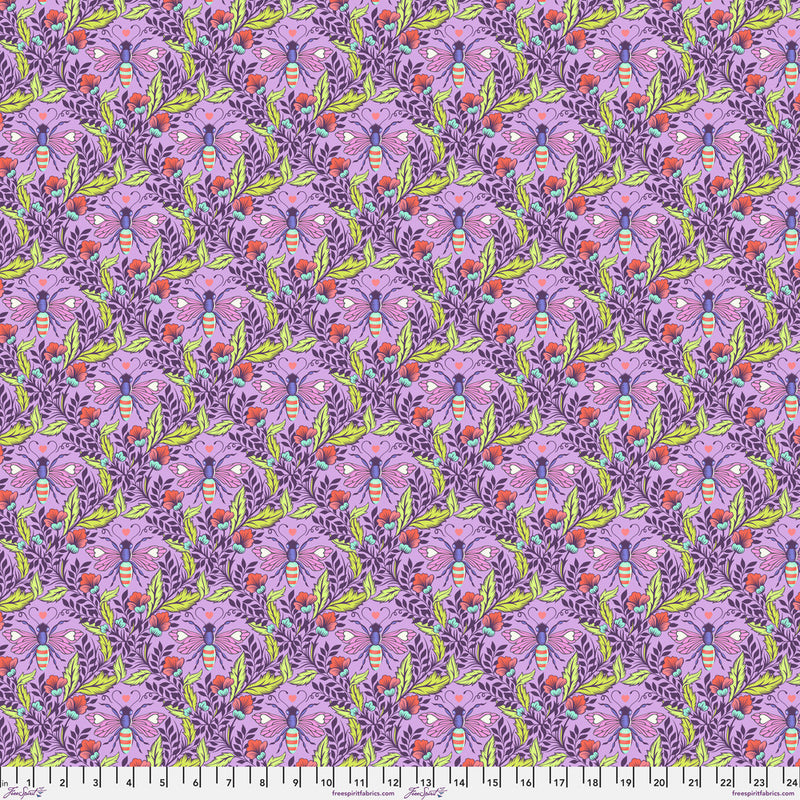 Tula Pink Full Moon Forest II- Shake Your Honey Maker PWTP248.BLOSSOM- Half Yard- April 2025