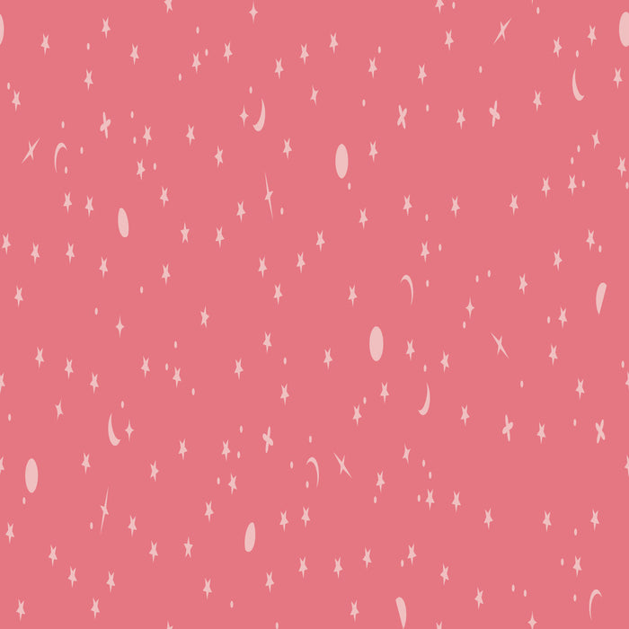 Tula Pink True Colors 2025- Space Sprinkles PWTP254.SUNBURN- Half Yard- April 2025