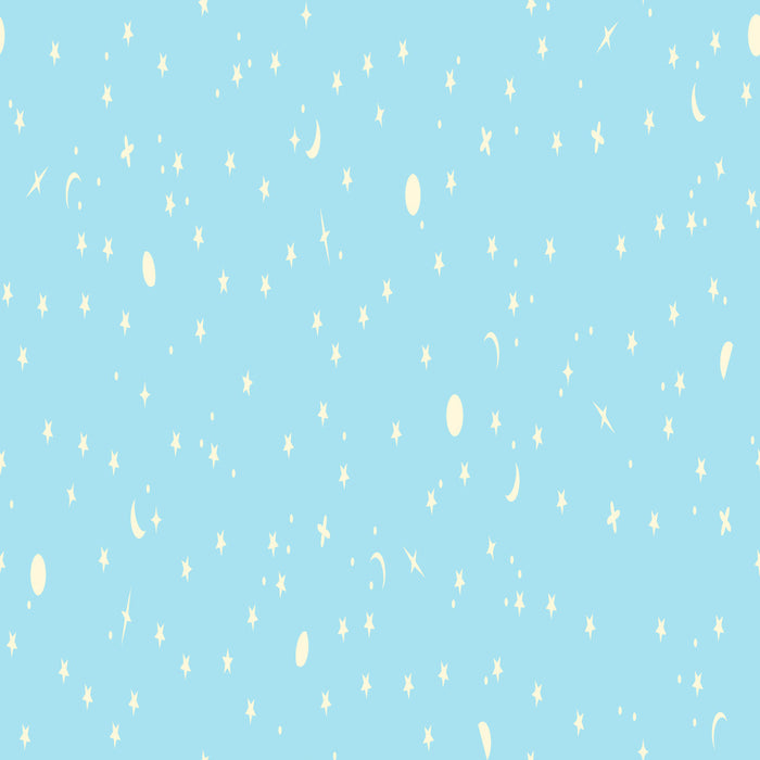 Tula Pink True Colors 2025- Space Sprinkles PWTP254.WATERFALL- Half Yard- April 2025