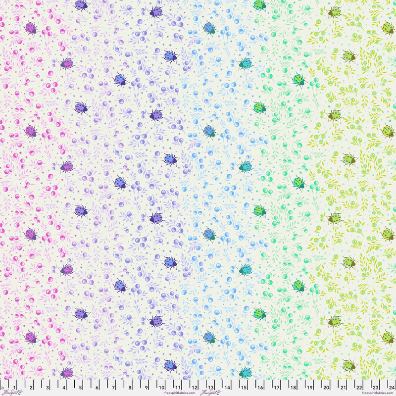 PRE-Order Tula Pink- Down to Earth- Spot On PWTP296.DAYBREAK- Half Yard- March 2027