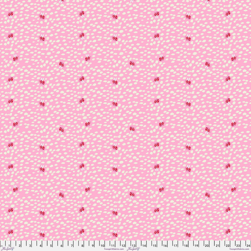 PRE-Order Tula Pink- Down to Earth- Do Re Bee PWTP297.AFTERGLOW- Half Yard- March 2027