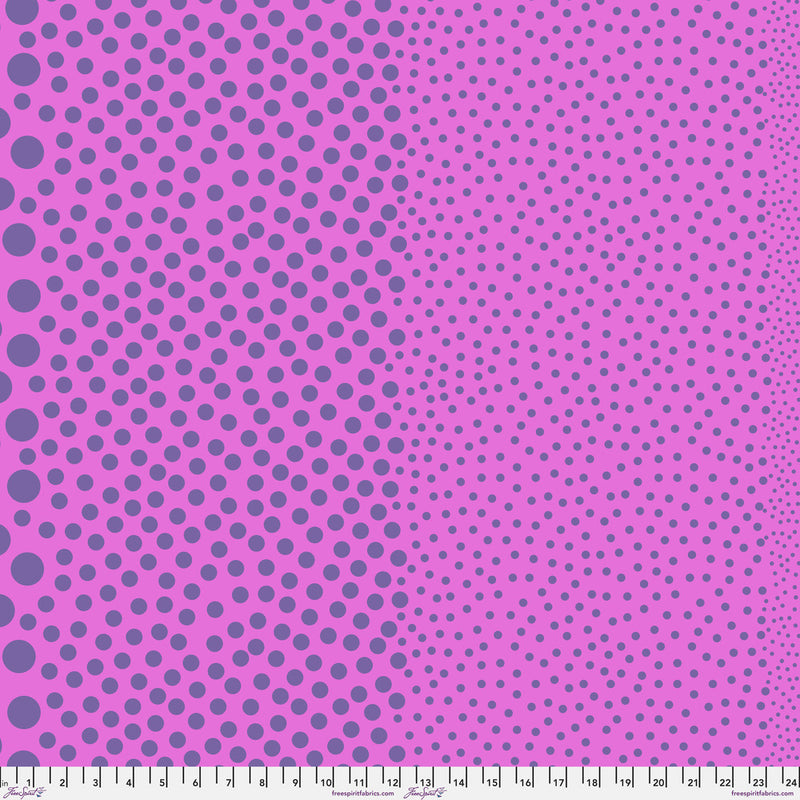 Tula Pink True Color- Stones PWTP299.GRAPECRUSH- Half Yard- March 2027