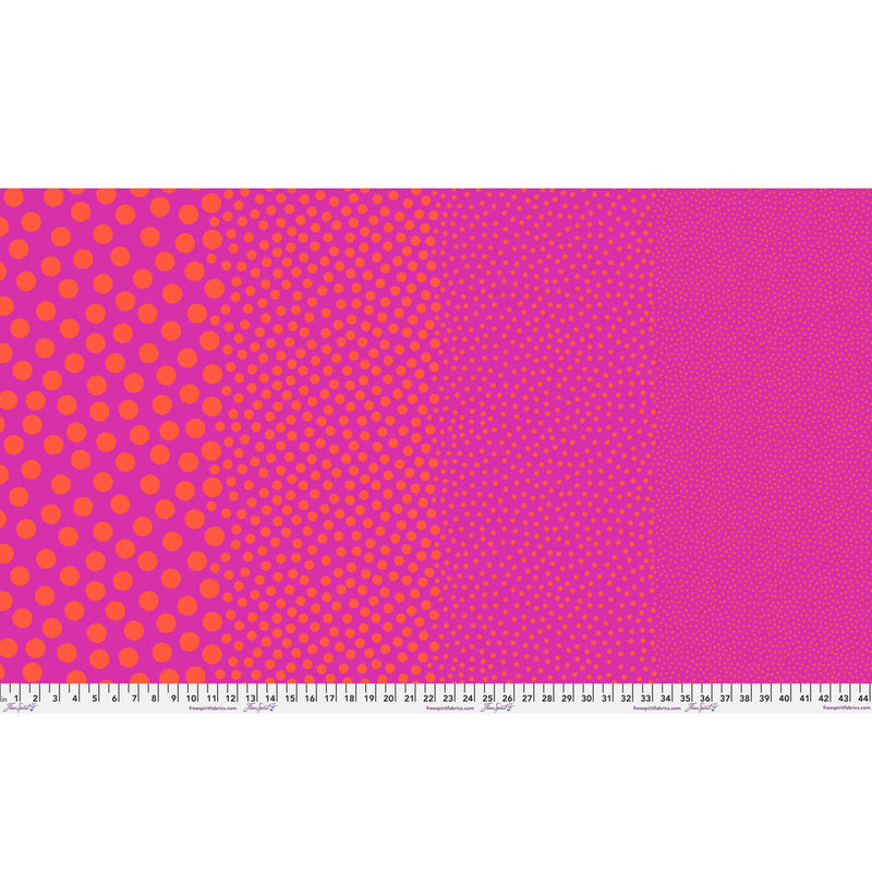 Tula Pink True Color- Stones PWTP299.PINKERBERRY- Half Yard- March 2027