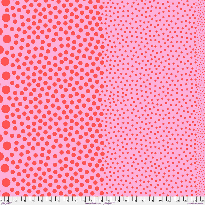 Tula Pink True Color- Stones PWTP299.WATERMELON- Half Yard- March 2027