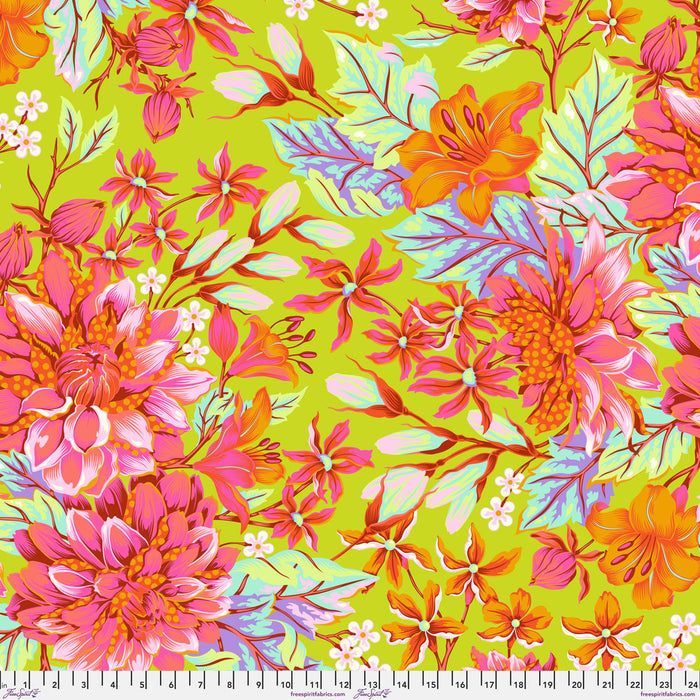 Tula Pink Untamed- 108" Wide Back- Dahlia QBTP017.LUNAR- Half Yard- October 2024