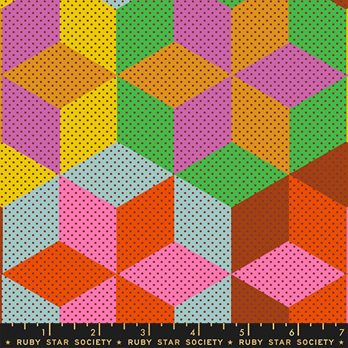 PRE-Order Daisy Days by Alexia Marcella Abegg- RS 4177 14 Pink- Half Yard- April 2027