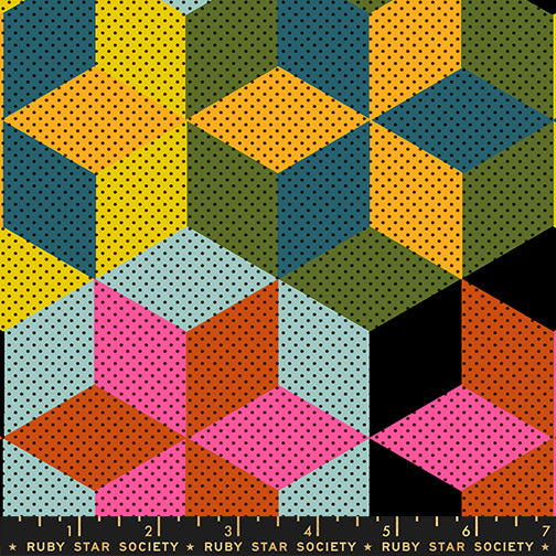 PRE-Order Daisy Days by Alexia Marcella Abegg- RS 4177 20 Black- Half Yard- April 2027