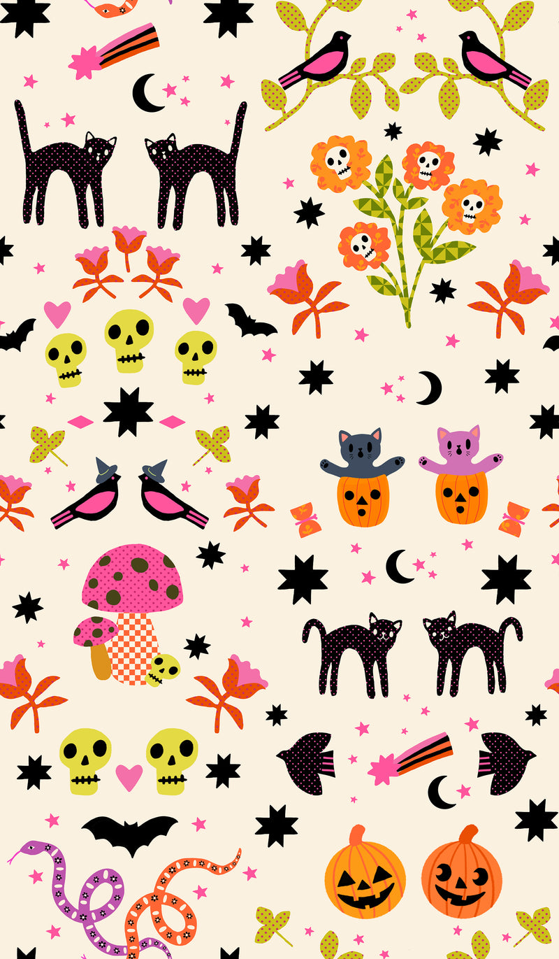 PRE-ORDER Boo Valley by Alexia Marcella Abegg- RS 4193 11 Natural- Half Yard- June 2027
