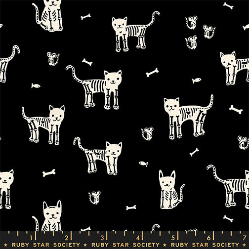 PRE-ORDER Boo Valley by Alexia Marcella Abegg- RS 4194 13 Black - Half Yard- June 2027