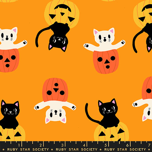 PRE-ORDER Boo Valley by Alexia Marcella Abegg- RS 4198 12 Cheddar - Half Yard- June 2027