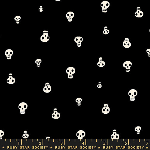 PRE-ORDER Boo Valley by Alexia Marcella Abegg- RS 4199 16 Black - Half Yard- June 2027