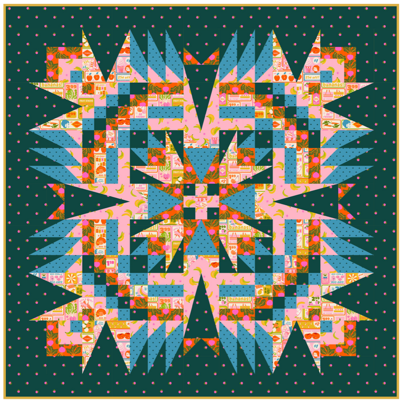 PRE-Order Melody Miller- Radical- Dark Quilt Kit featuring Sparkle Shopper- March 2027