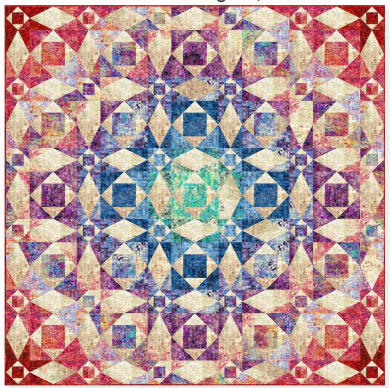 PRE-ORDER Tim Holtz Eclectic Elements Fragments- Storm at Twilight Quilt Kit- April 2027