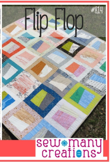 Flip Flop Quilt Pattern By Sew Many Creations