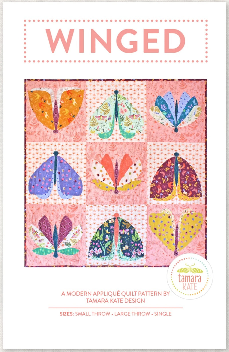 Winged Quilt Pattern By Tamara Kate