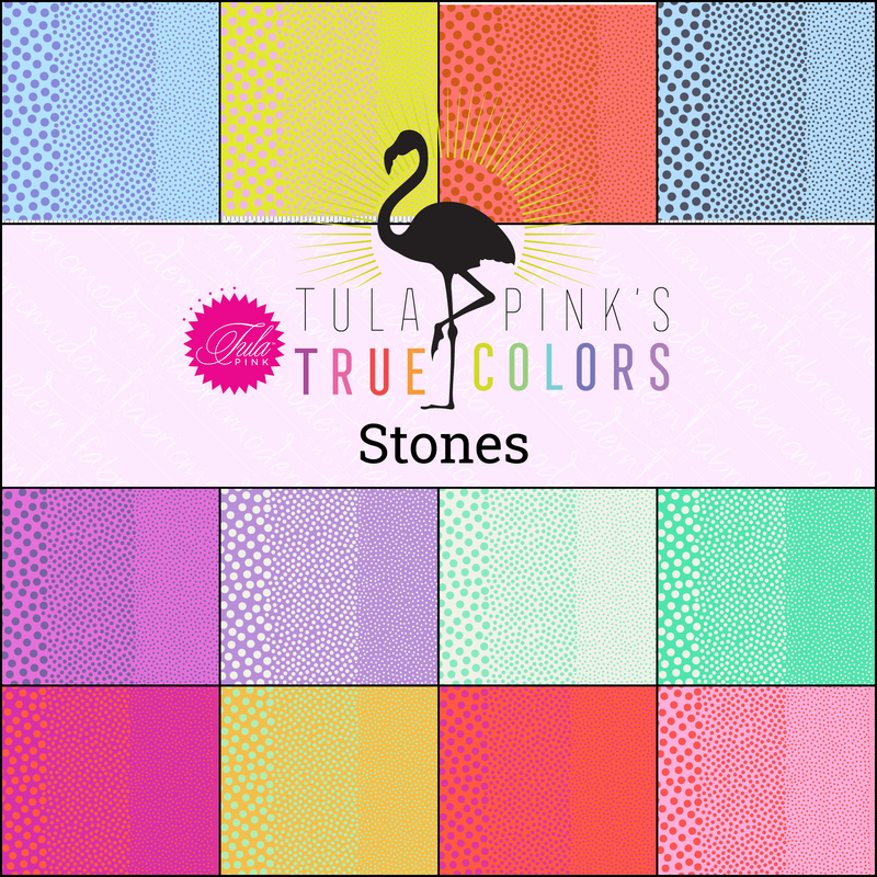 PRE-Order Tula Pink True Colors-Stones- Half Yard Bundle- March 2027