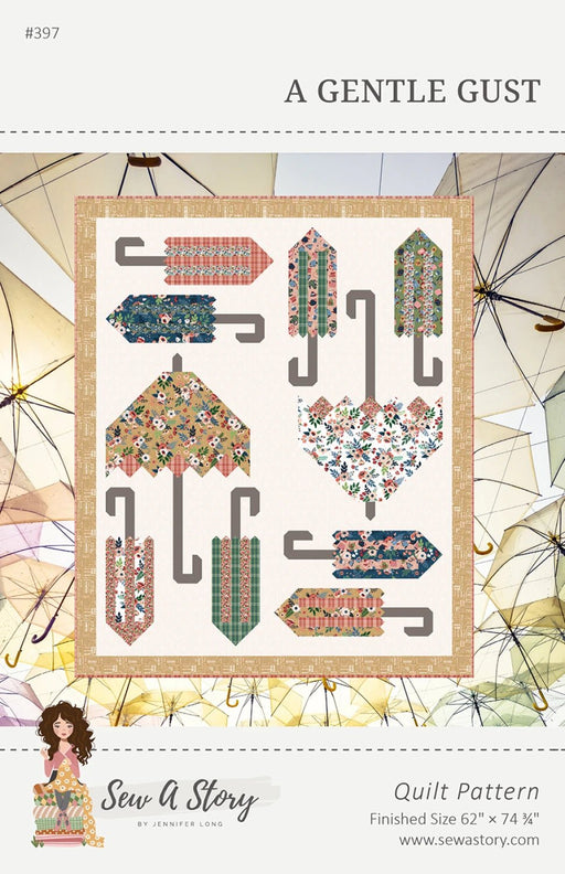 A Gentle Gust Quilt Pattern By Jennifer Long - Modern Fabric Shoppe