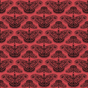 Anna Maria Textiles- Indelible Ink- Cecropia Moth AMT1008-23L Half Yard- March 2026 - Modern Fabric Shoppe