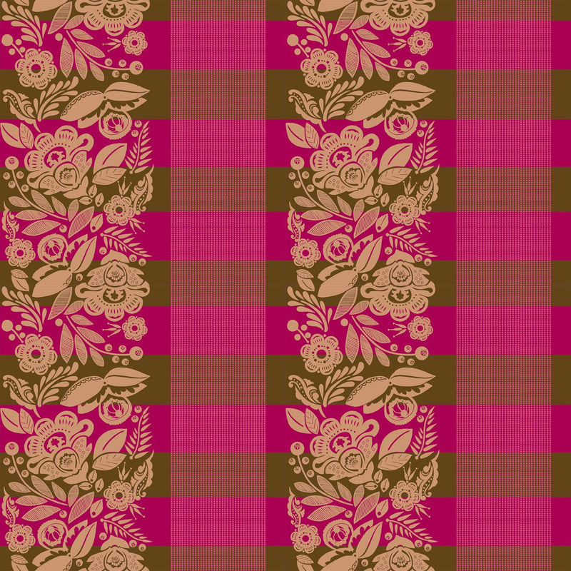 Anna Maria Textiles - Perennial Border - 108" Wide Back Festival BAMT141 - 38 - Coffee Half Yard - September 2025 - Modern Fabric Shoppe