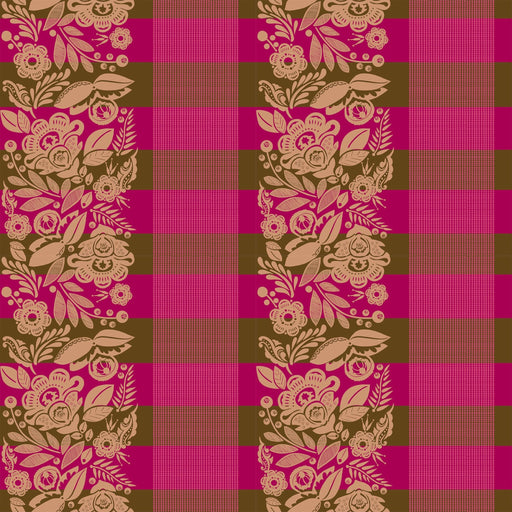 Anna Maria Textiles - Perennial Border - 108" Wide Back Festival BAMT141 - 38 - Coffee Half Yard - September 2025 - Modern Fabric Shoppe