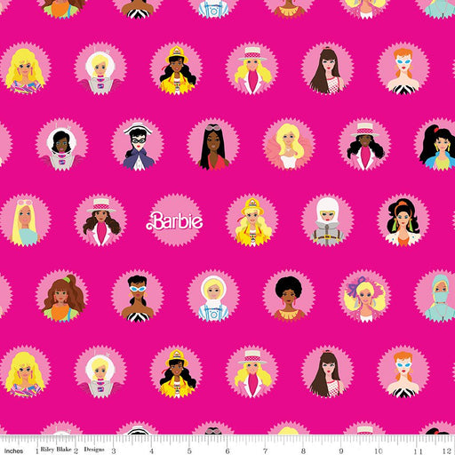 Barbie World by Riley Blake Designs- Barbie Main- C15020-HOTPINK- March 2024 - Modern Fabric Shoppe