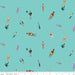 Barbie World by Riley Blake Designs- Ken Dolls-C15023- TEAL- March 2024 - Modern Fabric Shoppe