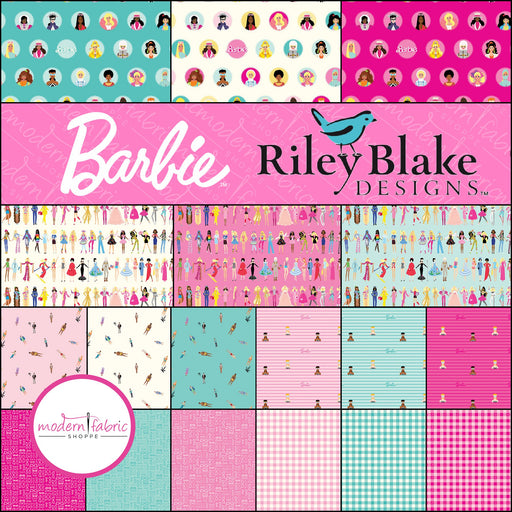 Barbie World by Riley Blake- Half Yard Bundle- November 2024 - Modern Fabric Shoppe