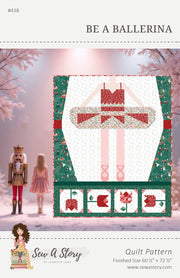 Be a Ballerina Quilt Pattern By Jennifer Long - Modern Fabric Shoppe