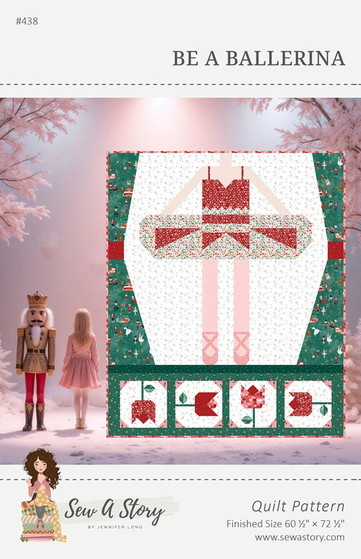 Be a Ballerina Quilt Pattern By Jennifer Long - Modern Fabric Shoppe