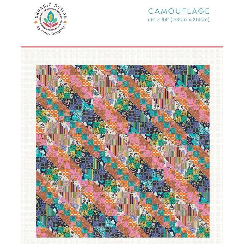 Camouflage Quilt Pattern ONLY by Kathy Doughty - Modern Fabric Shoppe