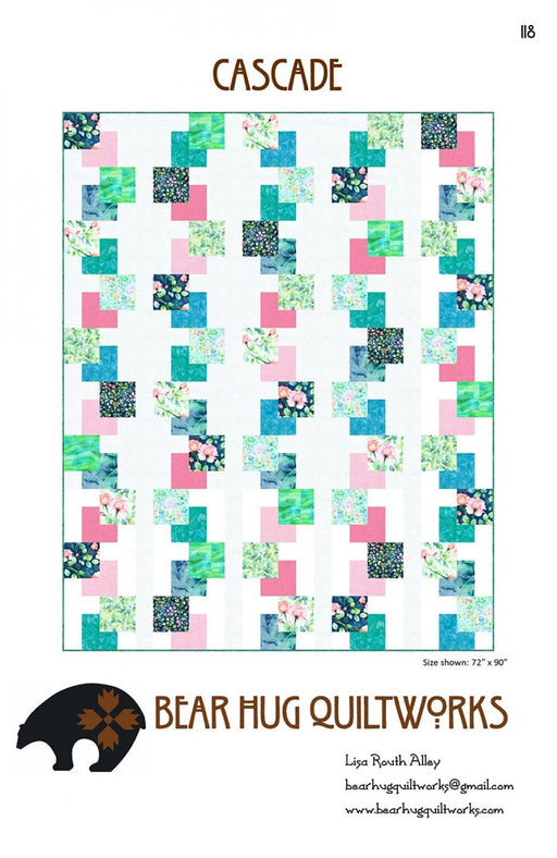 Cascade Pattern by Bear Hug Quiltworks - Modern Fabric Shoppe