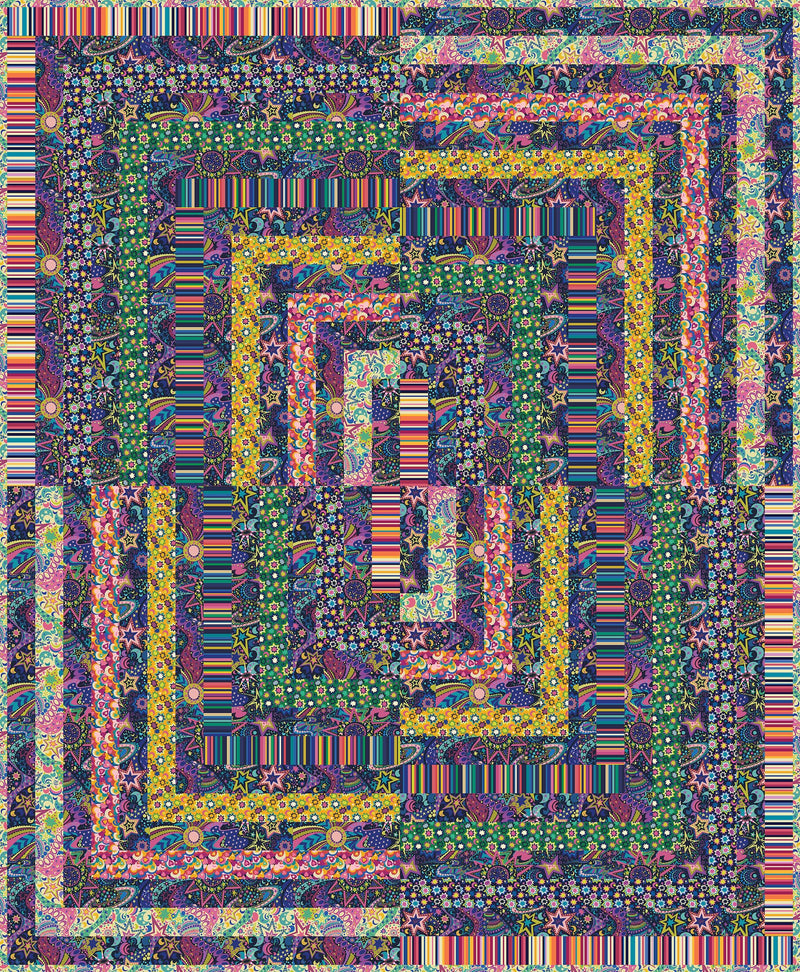 PRE-Order Sally Kelly- Cosmic Dream Quilt Kit featuring Cosmos- November 2026