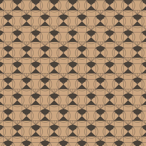 End Papers Vol. 2 by Charley Harper - Chickadee CH - 436 - DRIFTWOOD Half Yard - Modern Fabric Shoppe