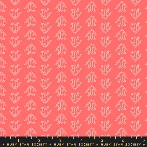 Endpaper by Jen Hewitt - Crocus RS 6046 13 - Strawberry - Half Yard - November 2024 - Modern Fabric Shoppe