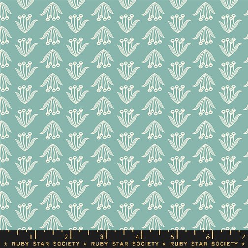 Endpaper by Jen Hewitt - Crocus RS 6046 14 - Water - Half Yard - November 2024 - Modern Fabric Shoppe