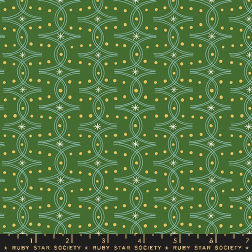 Endpaper by Jen Hewitt - Endpaper RS 6045 12 - Sarah Green - Half Yard - November 2024 - Modern Fabric Shoppe