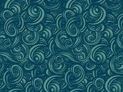 Fireglow by Sarah Watts - Smoke RS 2135 15 - Turquoise Half Yard - April 2026 - Modern Fabric Shoppe