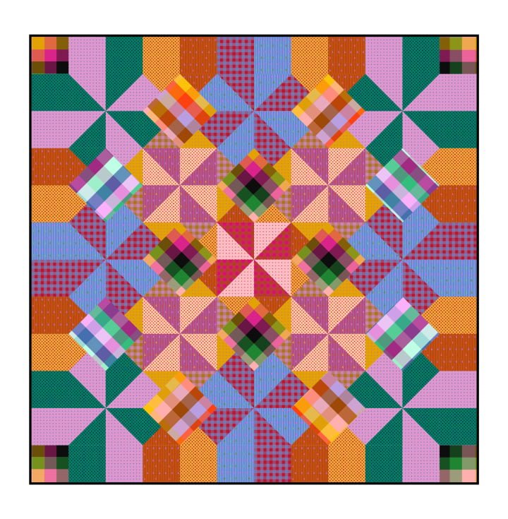 Garden Variety Quilt Pattern ONLY by Anna Maria - Modern Fabric Shoppe