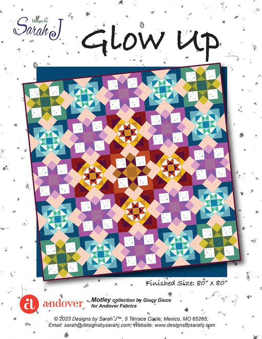 Glow UP Quilt Pattern By Designs by Sarah J Quilts - Modern Fabric Shoppe