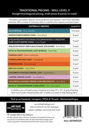 Halloweenies Quilt Pattern By Art East Quilting Co. - Modern Fabric Shoppe