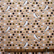Iconic Vol. 2 by Charley Harper- Bank Swallow Brown CH-58 Half Yard- 2026 - Modern Fabric Shoppe