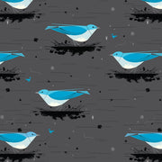 Iconic Vol. 2 by Charley Harper- Iconic Mountain Bluebird CH-453 Half Yard- 2026 - Modern Fabric Shoppe